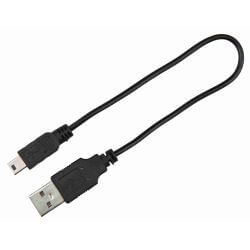 Flash anneau lumineux USB, en TPU/nylon, XS–S: 35 cm/ø 7 mm, orange