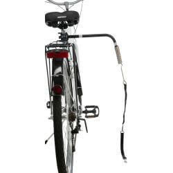 Biker-Set, forme U, M–XL, gris graphite