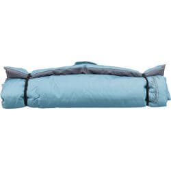 Couverture de voyage Samoa Classic, 120 × 80 cm, bleu glacé/gris