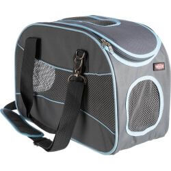 Sac Alison, 20 × 29 × 43 cm, gris/bleu