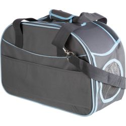 Sac Alison, 20 × 29 × 43 cm, gris/bleu