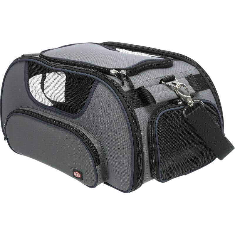 Sac pour avion Wings, 28 × 23 × 46 cm, gris/bleu Sac pour avion Wings, 28 × 23 × 46 cm, gris/bleu
