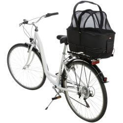 Panier pour vélo Long pour porte-bagages, EVA, 29 × 49 × 60 cm, noir