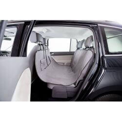 Couverture pour sièges de voiture, 1,40 × 1,45 m, gris