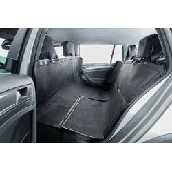 Couverture pour sièges de voiture, séparable, 1,45 × 1,60 m, noir