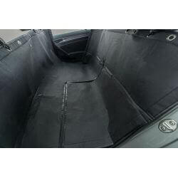 Couverture pour sièges de voiture, séparable, 1,45 × 1,60 m, noir