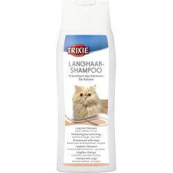 Shampoing pour longs poils, chat, 250 ml