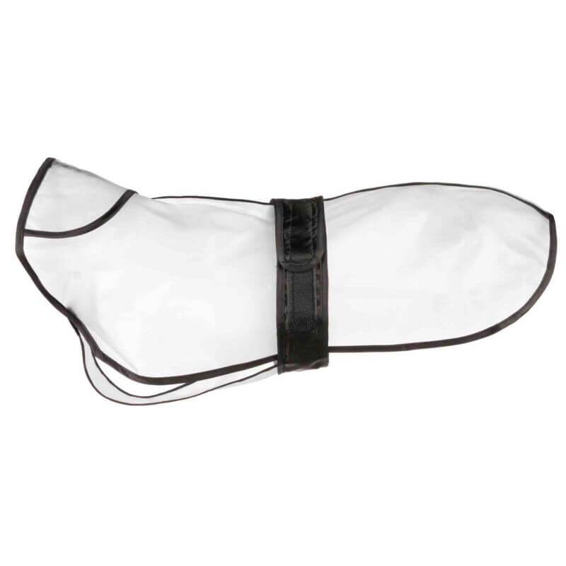 Imperméable Tarbes, S: 38 cm, transparent/bordure noir