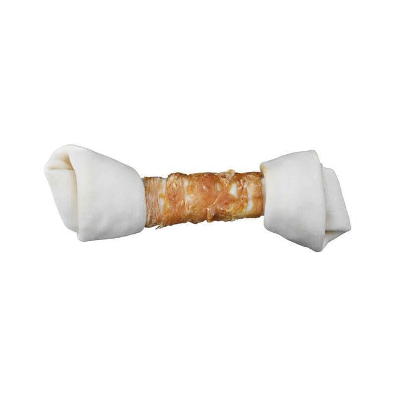 Denta Fun Knotted Chicken Chewing Bone, 25 cm, 220 g