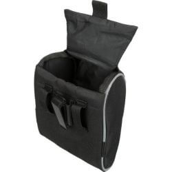 Sac à friandises Treat Bag, 13 × 18 × 7 cm, noir/gris