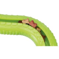 Queue friandises, en TPR, 42 cm, vert