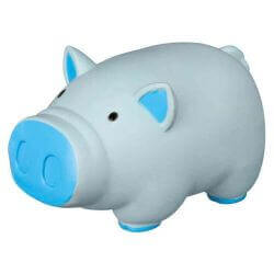 Cochon, son original, en latex, 11 cm