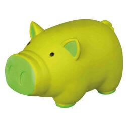 Cochon, son original, en latex, 11 cm