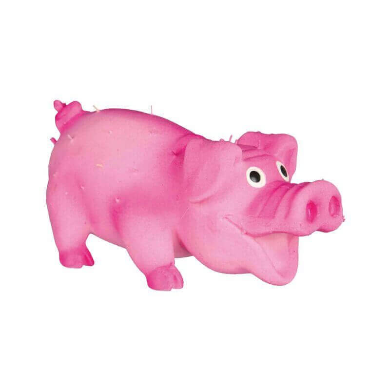 Cochon poilu, en latex/fibre de polyester, 10 cm