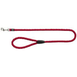 Cavo laisse, L–XL: 1,00 m/ø 18 mm, rouge