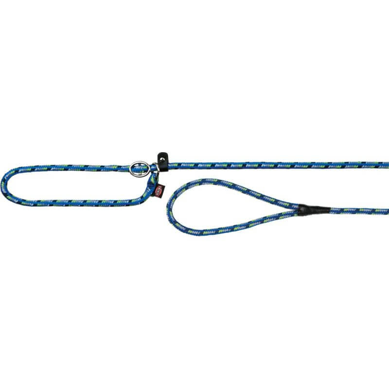 Mountain Rope laisse pour Retriever, L–XL: 1,70 m/ø 13 mm, bleu/vert