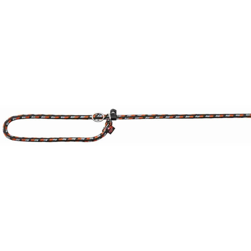 Mountain Rope laisse pour Retriever, L–XL: 1,70 m/ø 13 mm, noir/orange