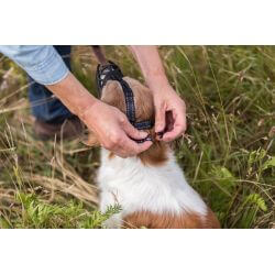 Muselière Muzzle Flex, en caoutchouc, L, noir