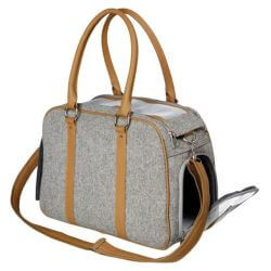 Sac Helen, 19 × 28 × 40 cm, gris/brun clair