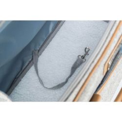 Sac Helen, 19 × 28 × 40 cm, gris/brun clair