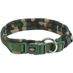 Premium collier avec doublure néoprène extra large, L–XL: 56–62 cm/25 mm, camouf