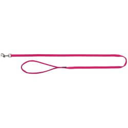 Premium laisse, L–XL: 1,00 m/25 mm, fushia