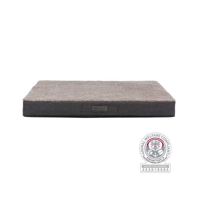 Vital matelas Bendson, 100 × 65 cm, gris foncé/gris clair