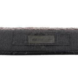 Vital matelas Bendson, 100 × 65 cm, gris foncé/gris clair