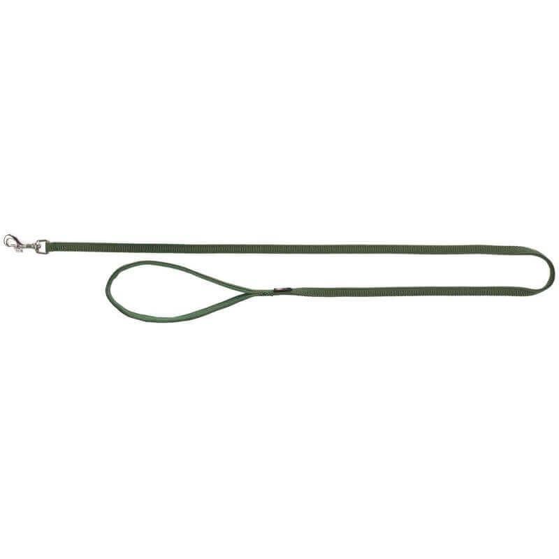 Premium laisse, L–XL: 1,00 m/25 mm, vert forêt