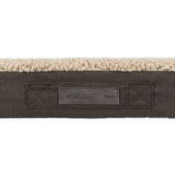 Vital matelas Bendson, 120 × 72 cm, brun foncé/beige