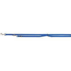 Premium laisse réglable, XS–S: 2,00 m/15 mm, bleu royal