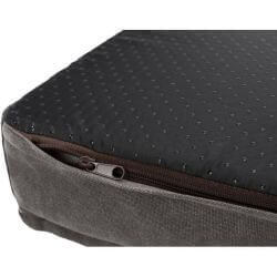 BE NORDIC matelas Föhr, 80 × 55 cm, gris foncé