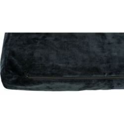 Coussin Jimmy, angulaire, 80 × 55 cm, noir