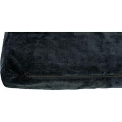 Coussin Jimmy, angulaire, 100 × 70 cm, noir