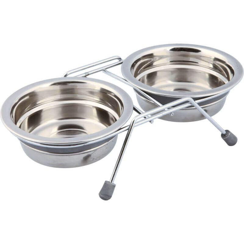 Set gamelle anti-bruit, en acier inox/métal, 2 × 0,9 l/ø 16 cm/35 × 8 × 19 cm, g Set gamelle anti-bruit, en acier inox/métal, 2 × 0,9 l/ø 16 cm/35 × 8 × 19 cm, g