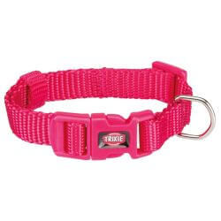Premium collier, S–M: 30–45 cm/15 mm, fushia