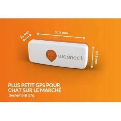 Collier GPS chat Weenect XS