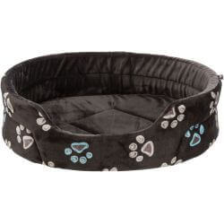 Lit Jimmy, ovale, 45 × 35 cm, taupe
