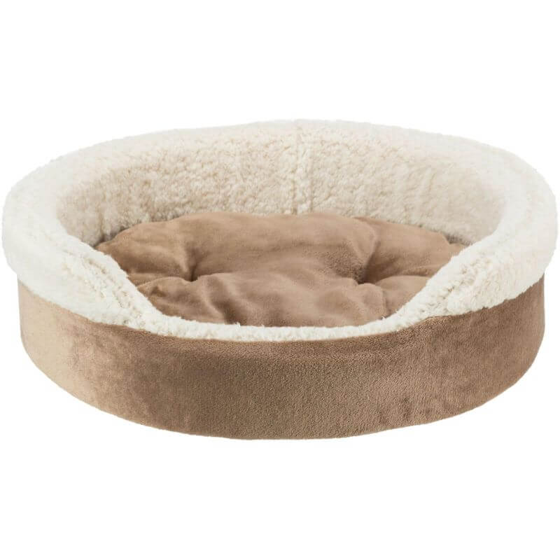 Lit Cosma, ovale, 60 × 50 cm, brun/beige Lit Cosma, ovale, 60 × 50 cm, brun/beige