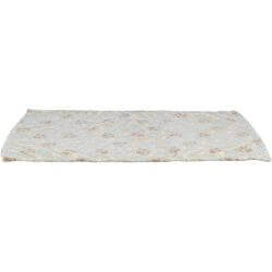 Couverture Laslo, en polaire douce, 75 × 50 cm, beige