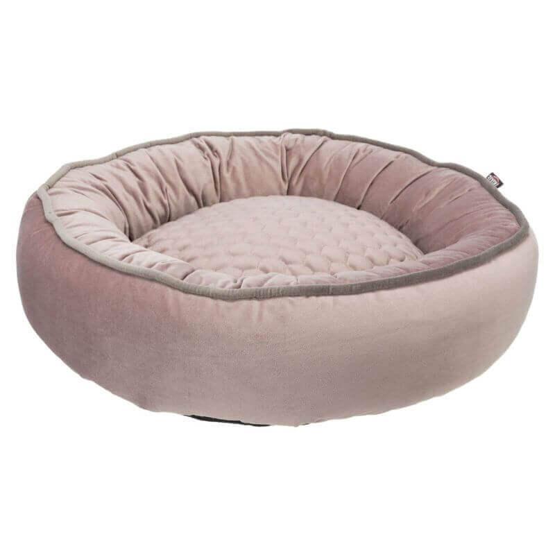 Lit Livia, rond, ø 50 cm, taupe/crème Lit Livia, rond, ø 50 cm, taupe/crème