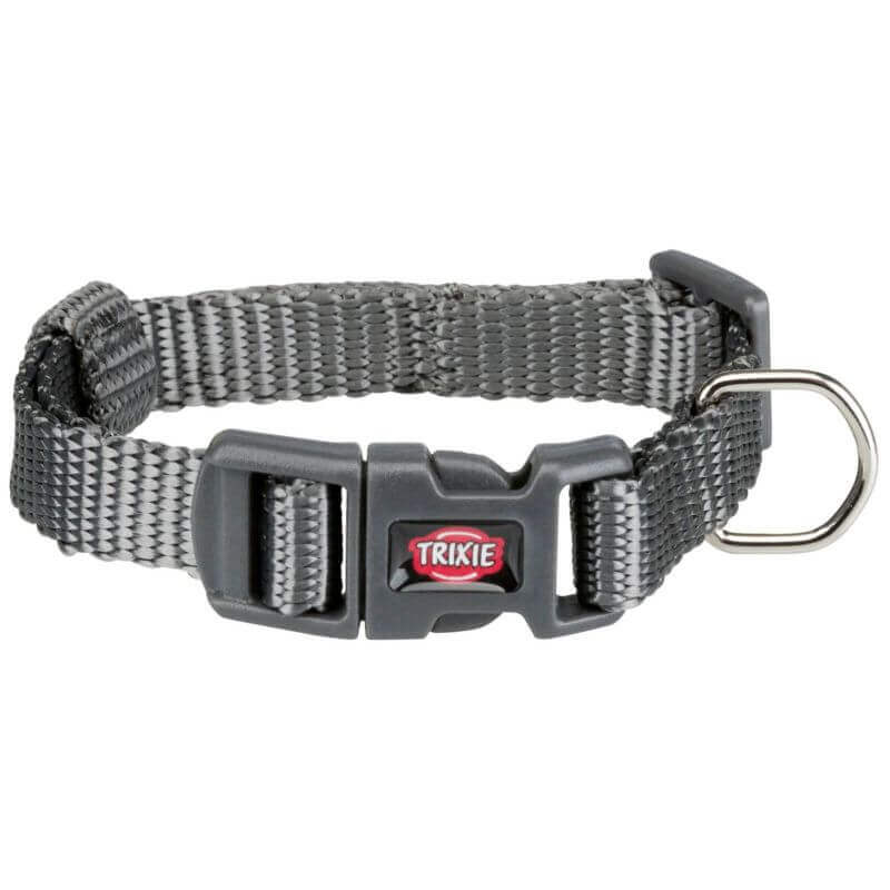 Premium collier, M–L: 35–55 cm/20 mm, gris graphite Premium collier, M–L: 35–55 cm/20 mm, gris graphite