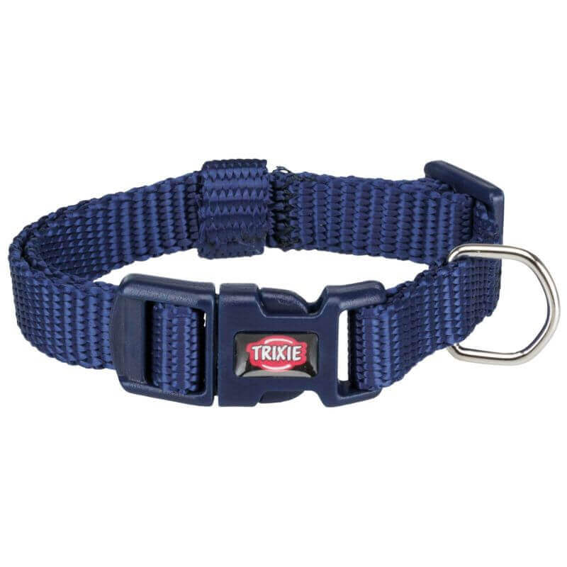 Premium collier, S: 25–40 cm/15 mm, indigo