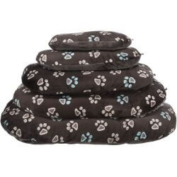 Coussin Jimmy, ovale, 50 × 35 cm, taupe