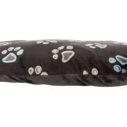 Coussin Jimmy, ovale, 80 × 50 cm, taupe