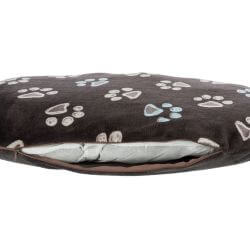 Coussin Jimmy, ovale, 110 × 70 cm, taupe