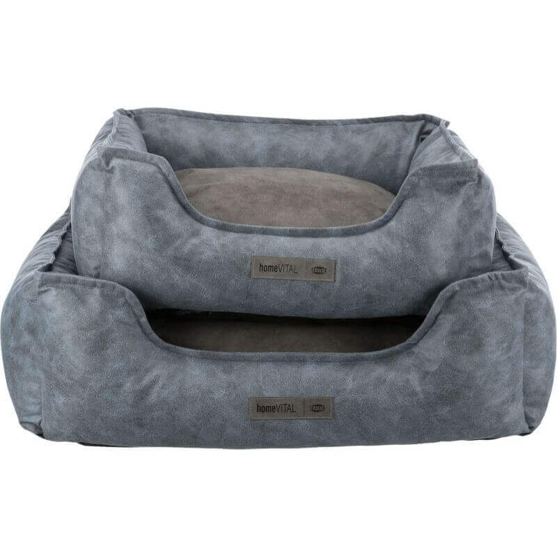Vital lit Calito, angulaire, 60 × 50 cm, bleu/gris Vital lit Calito, angulaire, 60 × 50 cm, bleu/gris