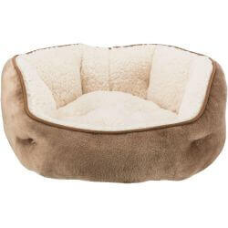 Lit Cosma, ø 60 cm, brun/beige