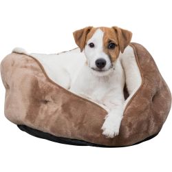 Lit Cosma, ø 60 cm, brun/beige