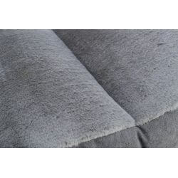 Coussin Liano, angulaire, 80 × 60 cm, gris